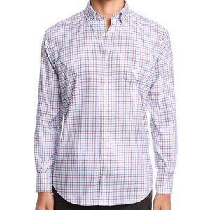 Peter Millar  Calgary Crown Lite Shirt Burnt Orange - Sz M - NWOT